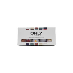 ONLY Set di 5 paia di calzini lunghi da donna ONLY 15302304 Light Grey Melange 4311025