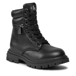 Calvin Klein Jeans Schnürstiefeletten Calvin Klein Jeans Lace-Up Bootie V3A5-80687-1355 M Black 999