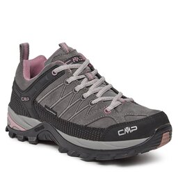CMP Trekkingschuhe CMP Rigel Low Wmn Trekking Shoes Wp 3Q13246 Cemento Fard 66UN