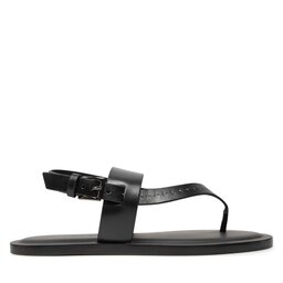 Max Mara Sandały Max Mara Thongstitch 24145210126 Czarny