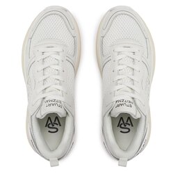 

Снікерcи Stuart Weitzman Trainer SH318 White, Білий
