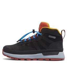 

Черевики Timberland Euro Trekker Mid Leather TB0A65PC0151 Black Nubuck w Red, Чорний