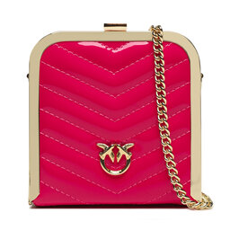 PINKO Torebka PINKO Box Clutch AI 23-24 PLTT 101514 A15B Czerwony