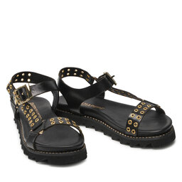 

Босоніжки Patrizia Pepe PPJ124.01 S Vitello Nero/Platino, Чорний