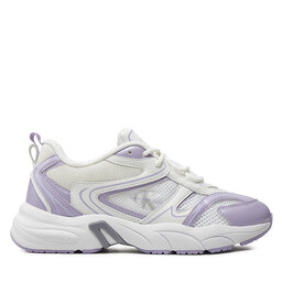 Calvin Klein Jeans Sneakers Calvin Klein Jeans Retro Tennis Low Lace Mh Ml Mtl YW0YW01463 Bianco