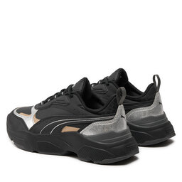 

Снікерcи Puma Cassia 395267-02 Puma Black/Puma Silver/Puma Gold, Чорний