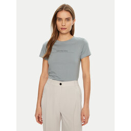 Calvin Klein Jeans Calvin Klein Jeans Marškinėliai Institutional Graphic J20J224990 Pilka Slim Fit