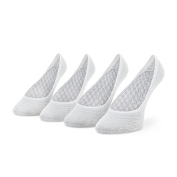 Tommy Hilfiger Set od 2 para ženskih niskih čarapa Tommy Hilfiger 701218397 White 001