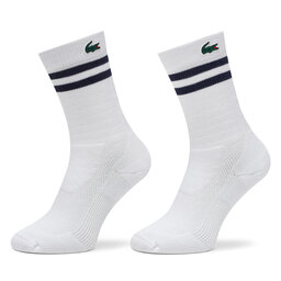 Lacoste Довгі шкарпетки Lacoste RA1095 Білий