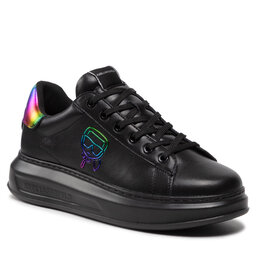 KARL LAGERFELD Sneakers KARL LAGERFELD KL52531 Black Lthr w/Iridescent