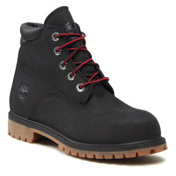Timberland Schnürstiefeletten Timberland Alburn 6 Inch Wp Boot TB0A2FXH0011 Black Nubuck