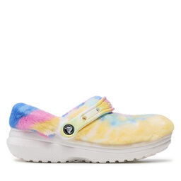 

Шльопанці Crocs Classic Fur Sure 207303 White/Multi, Жовтий