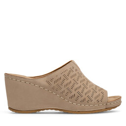 Clara Barson Pantoletten Clara Barson WYL0510-05 Beige