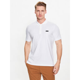 Calvin Klein Calvin Klein Поло K10K111196 Білий Regular Fit