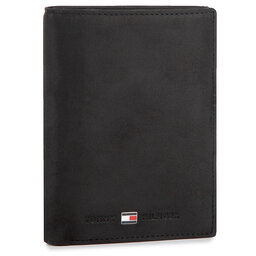 Tommy Hilfiger Cartera grande para hombre Tommy Hilfiger Johanson N/S Wallet W/Coin Pocket AM0AM00664 002