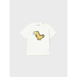 Mayoral Mayoral Camiseta 1028 Blanco Regular Fit