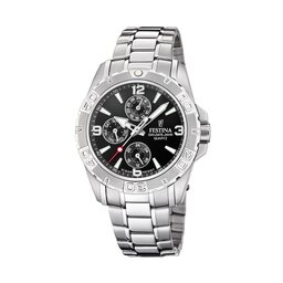 Festina Zegarek Festina Multifunction 20666/4 Black/Silver