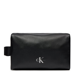 Calvin Klein Jeans Kosmetiktasche Calvin Klein Jeans Monogram Soft Washbag K50K511443 Black BEH