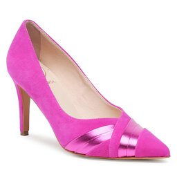 Baldowski Stilettos Baldowski D04237-1512-002 Zamsz Fuxia/Metal Fuxia