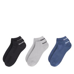 Reebok Zestaw 3 par niskich skarpet damskich Reebok TECH STYLE TR M 3P HE2447 Kolorowy