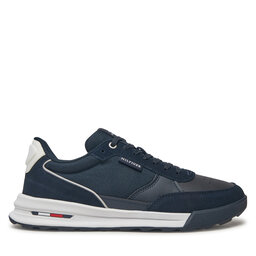Tommy Hilfiger Sneakers Tommy Hilfiger Retro Runner Mix Rwb FM0FM05371 Dunkelblau