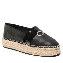 Calvin Klein Espadrillos Calvin Klein Flatform Espadrille W/Hw HW0HW01619 Ck Black BEH