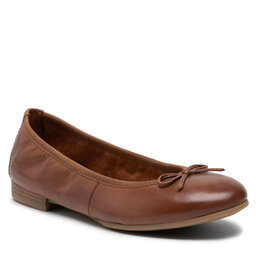 Tamaris Ballerinaskor Tamaris 1-22116-28 Cognac 305 1