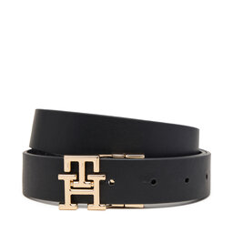 Tommy Hilfiger Cinturón para mujer Tommy Hilfiger Th Modern 3.0 Rev Mono AW0AW18019 Negro