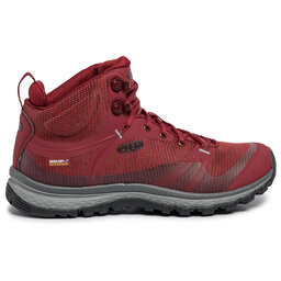 

Трекінгові черевики Keen Terradora Mid Wp 1021986 Merlot/Raven, Червоний
