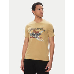 Aeronautica Militare Aeronautica Militare Camiseta 251TS2406J641 Beis Regular Fit
