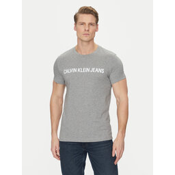 Calvin Klein Jeans Calvin Klein Jeans T-Shirt Core Institutional Logo J30J307855 Γκρι Regular Fit