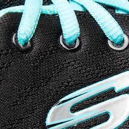 

Снікерcи Skechers Get Connected 12615/BKTQ Black/Turquoise, Чорний