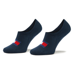 Tommy Hilfiger 2 pares de calcetines tobilleros para hombre Tommy Hilfiger 701223928 Navy 002