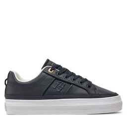 Tommy Hilfiger Αθλητικά Tommy Hilfiger Essential Vulc Sneaker Monogram FW0FW07945 Σκούρο μπλε