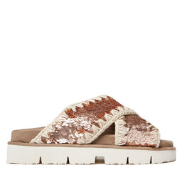 

Шльопанці Mou Criss-Cross SW461000G Rose Gold, Рожевий