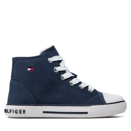 

Кеди Tommy Hilfiger High Top Lace-Up Sneaker T3X4-32209-0890 M Blue 800, Cиній