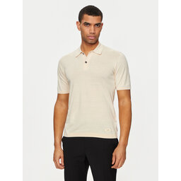 Calvin Klein Calvin Klein Pólóing K10K113053 Bézs Regular Fit