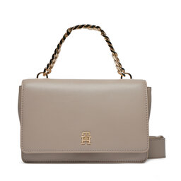 Tommy Hilfiger Kabelka Tommy Hilfiger Th Refined Med Crossover AW0AW15725 Smooth Taupe PKB