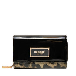 Monnari Голям дамски портфейл Monnari PUR0150-M20 Черен