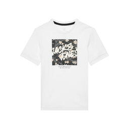 Jack&Jones Junior Jack&Jones Junior Marškinėliai Hawaii 12269916 Balta Standard Fit