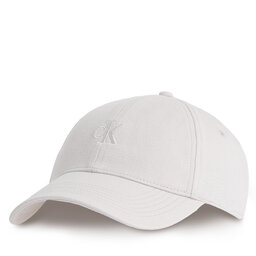 Calvin Klein Cappellino Calvin Klein Embroidered Monogram Cap LV04K5024G Bianco