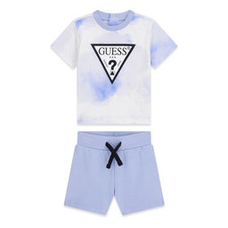 Guess Guess Набір футболка та шорти I6RG08 K8HM4 Голубий Regular Fit