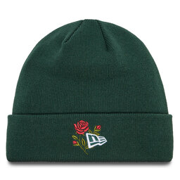 New Era Czapka New Era Rose Icon Cuff Knit Beanie 60580736 Zielony