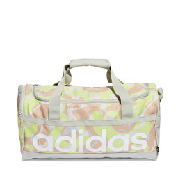 adidas Geantă adidas Linear Graphic Duffel Bag (Small) IJ5638 Multco/Wonsil/White