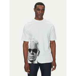 KARL LAGERFELD KARL LAGERFELD Majica 755240 552225 Bela Oversize
