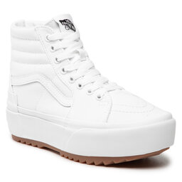 Vans Sportcipő Vans Sk8-Hi Stacked VN0A4BTWL5R1 (Canvas) True White