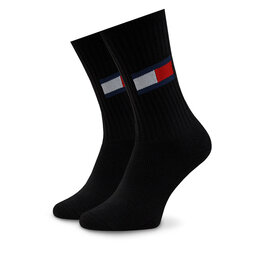 

Набір з 2 пар високих шкарпеток unisex Tommy Jeans 701228222 Black, Чорний