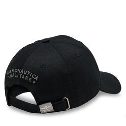 

Бейсболка Aeronautica Militare 232HA1122CT2848 Jet Black 34300, Чорний