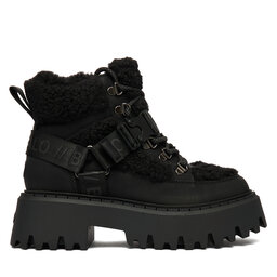 Buffalo Schnürschuhe Buffalo Aspen Com Mid Warm 1622593 Schwarz