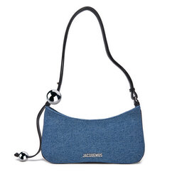JACQUEMUS Geantă JACQUEMUS Le Bisou Perle Albastru